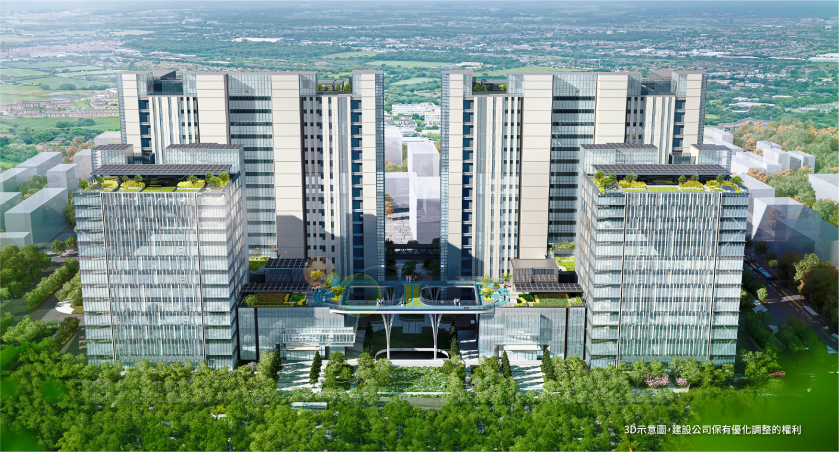 Quận Thổ Th&agrave;nh chuyển m&igrave;nh th&agrave;nh trung t&acirc;m c&ocirc;ng nghệ với khu văn ph&ograve;ng th&ocirc;ng minh rộng 16.180 ping (khoảng 53.394 m2).