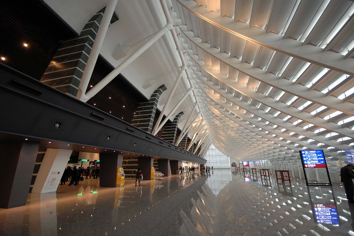 Dự án Cải thiện Nhà ga số 1 Sân bay Quốc tế Đào Viên-Công trình vách mặt dựng và nội thất