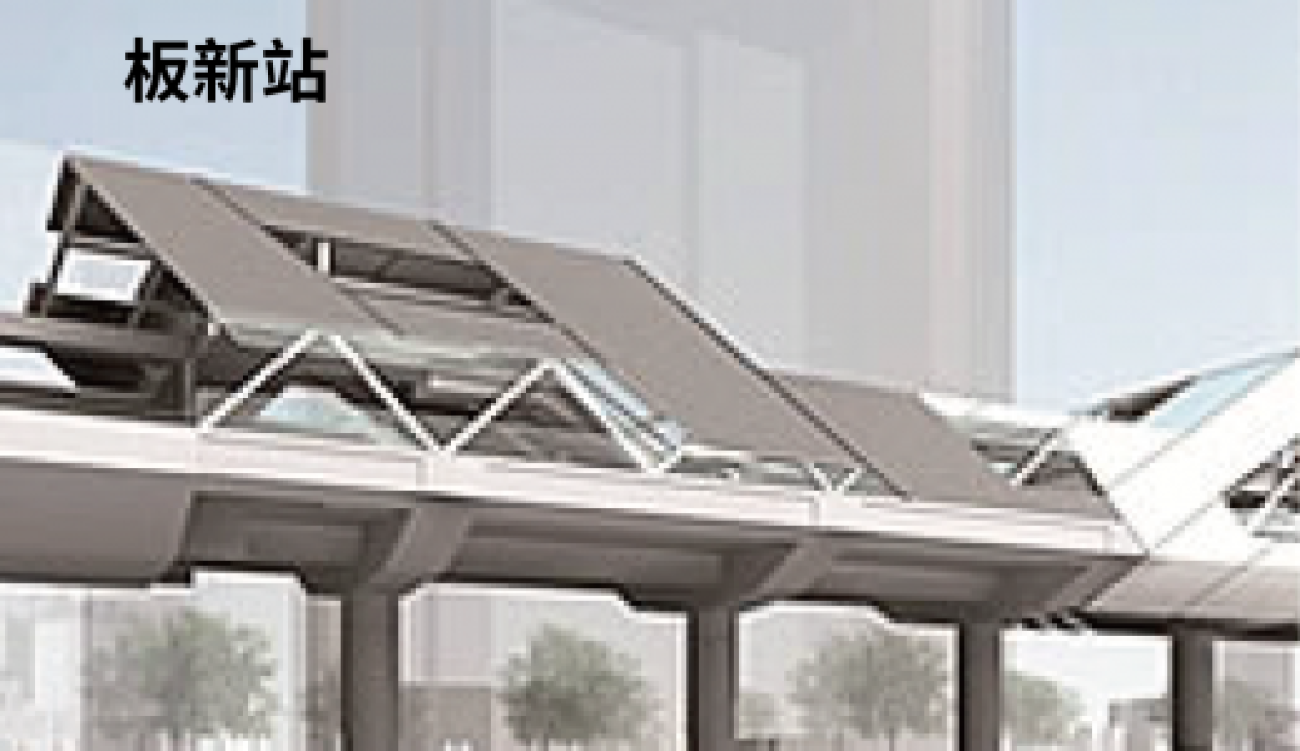 高架側式月台車站，採單柱鋼構造結構，站體分為穿越層及月台層，採樁基礎施作。 車站尺寸：長度約92公尺、寬約21公尺，高約21公尺。