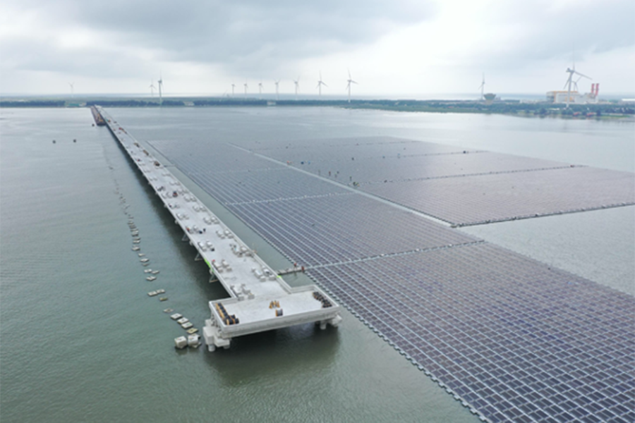 Zhangbin Water Surface Solar Power Plant Construction Project-Equipment Platform Project